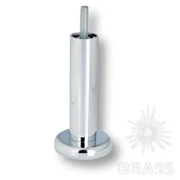 Опоры мебельные Brass kax-0090-0110-a01 опора мебельная резная h 110мм, глянцевый хром