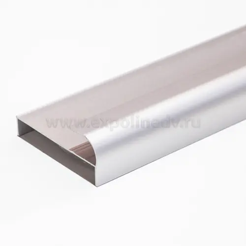 Анодированное серебро пу фасонный упор 5600мм матовое серебро 