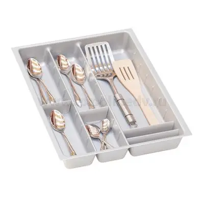 Кухонные органайзеры Hettich кухонный органайзер orgatray 590 для atira, гл. 470мм, шир. 357мм, в базу на 450мм, серый