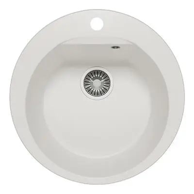 Мойки Polygran мойка кухонная polygran модель atol 520 белый хлопок