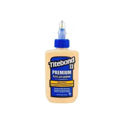 Titebond клей столярный titebond ii premium влагостойкий, 118мл