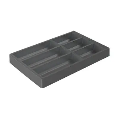 Кухонные органайзеры Hettich кухонный органайзер orgatray 470, гл. 473мм, шир. 324мм, антрацит