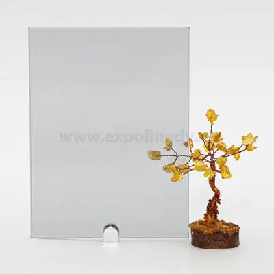 Стекло интерьерное Китай стекло прозрачное серое, 4мм (1830*2440)