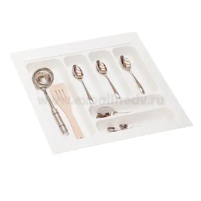 Кухонные органайзеры Hettich кухонный органайзер orgatray 440, гл. 441-520мм, шир. 451-500мм, в базу на 550мм, белый