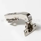 Петли мебельные (Китай) петля мебельная clip-on угловая 180° c доводчиком, 48мм, с мп