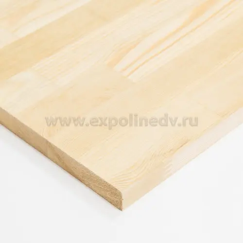 Щит мебельный Лиственница подступенок 18*200*1,0 сращенный, лиственница, сорт ае