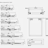 Направляющие скрытого монтажа Samsung IREX направляющие скрытого монтажа samsung irex, 250 мм, с доводчиком, полного выдвижения (10) new