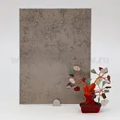 Стекло интерьерное Китай стекло окрашенное "бетон" светло-серое, 4мм (1830*2440) (продажа кратно 0,5 листа)