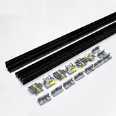 Система TopLine XL комплект профилей topline xl, l2300, алюминий черный