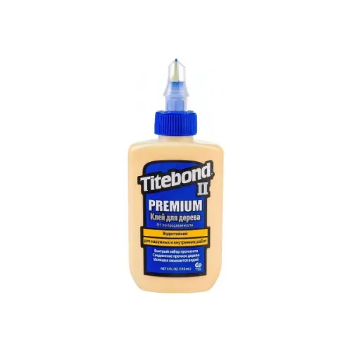 Titebond клей столярный titebond ii premium влагостойкий, 118мл