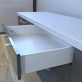 Ящики Samsung Slim комплект ящика samsung slim, c доводчиком, nl-450*185мм, белый