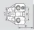 Петли мебельные DTC планка монтажная dtc pivot-pro, h0, click-on 3d