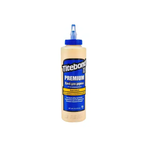 Titebond клей столярный titebond ii premium влагостойкий, 473мл