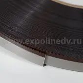 Кромка АКЦИЯ кромка 1,3*23 3165e шоколад/сталь v-nut