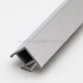 Цоколь кухонный алюминий заглушка для цоколя scilm 100 мм (угол 90°)