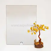 Стекло интерьерное Китай стекло прозрачное бронзовое с отражающим слоем, 4мм (1650*2140)