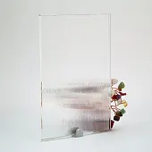 Стекло интерьерное Китай стекло прозрачное рифленое "флутс" осветленное, 5мм (2100*2440)