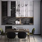 Компакт-плита SLOTEX azurita black, компакт-плита slotex  (12, 1320, 3050)