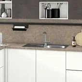 Стеновая панель ДСП FORM&STYLE стеновая панель галиция серо-бежевый, form&style 4100х655х6 мм
